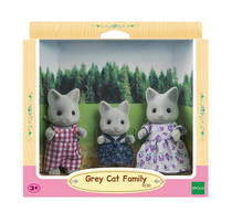 Sylvanian Families Gri Kedi Ailesi (5130)