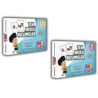 Tek Heceli Kelimeler 1-2 (2 Kutu)