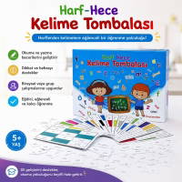 Duyumarket Harf Hece Kelime Tombalası- Okumayı Destekleyici Oyun