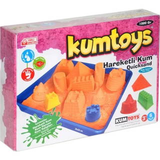 Kumtoys Hareketli Kum - Turuncu