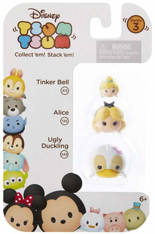 Disney Tsum Tsum Sevimli Karakterler 3'lü Paket