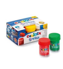 Carioca Tempera Suluboya Süper Yıkanabilir 6x25 Gr