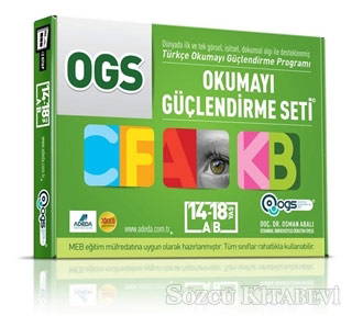 Adeda Okumayı Güçlendirme Seti 14/18 Yaş