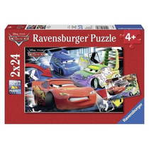 2x24 Parça Puzzle  WD Cars