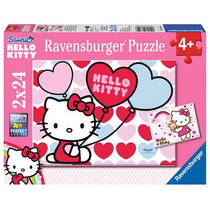 2x24 Parça Puzzle  Hello Kitty