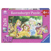 2x24 Parça Puzzle Prensesin Arkadasları