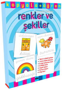 Kopyala+öğren Renkler Ve Şekiller ( El Yazısı)