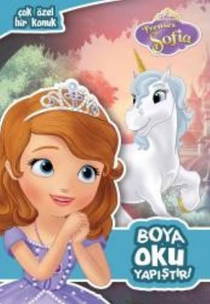Disney Prenses Sofia Boya Oku Yapıştır