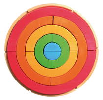 Grimms Rainbow Circle 10 Parça 44,5 cm 10206