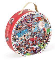 Çantalı Puzzle Kahraman İtfaiyeciler (02793)