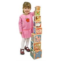 Melissa & Doug Diz Oyna Kule - Hayvanlar