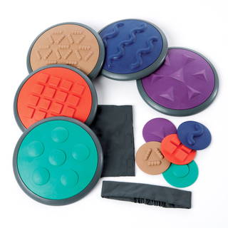 Gonge Taktil Diskler - Tactile Discs 2118 5'li Dark Set