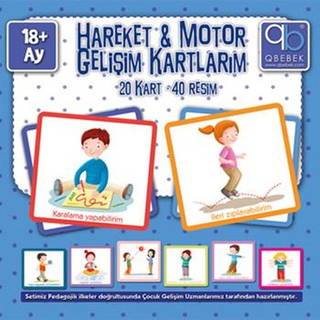 Q Bebek Hareket Ve Motor Gelişim Kartlarım 18 Ay