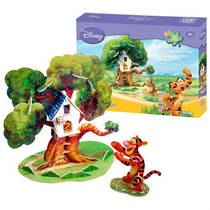 Cubic Fun Tigger'ın Ağaç Evi 3 Boyutlu Puzzle