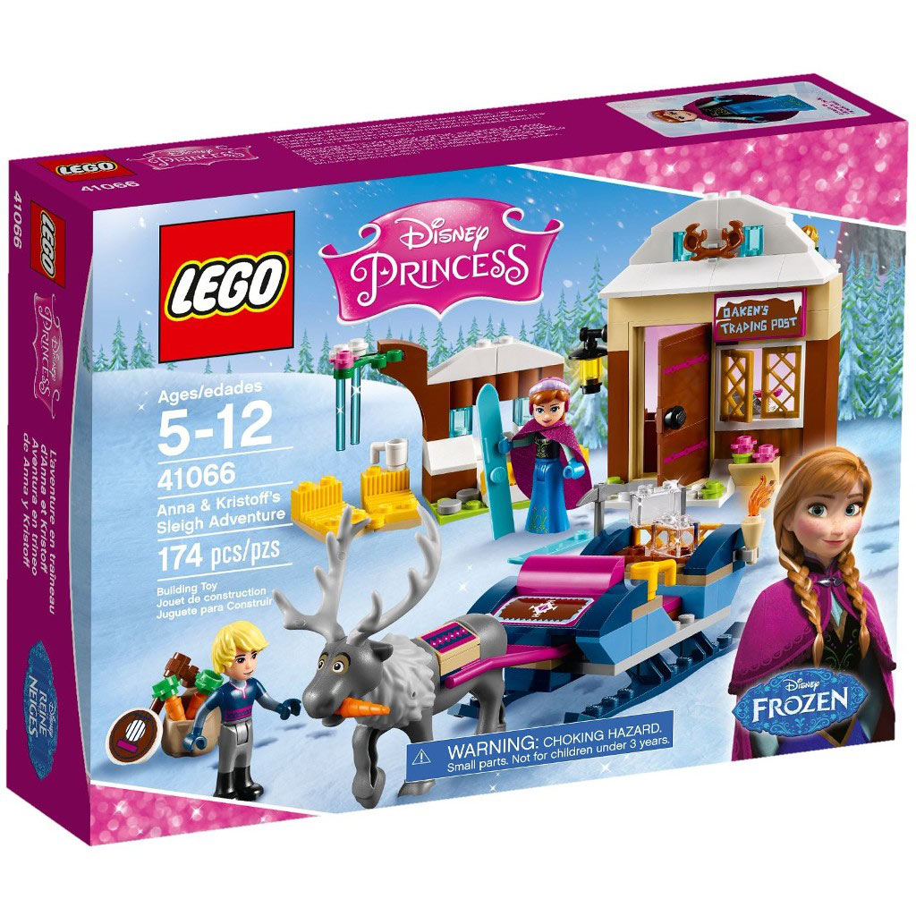 新品未開封レジーナ LC-60 4個セット③ Lego 41066 Disney Princess Anna ve Kristoff'un Kızak Macerası
