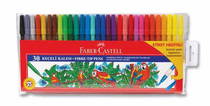 Faber Castell 30'lu Keçeli Kalem