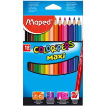 Maped Color Peps Maxi Kuru Boya 12'li