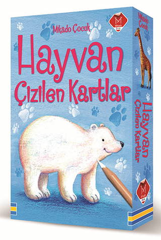 Hayvan Çizilen Kartlar - Flash Kart