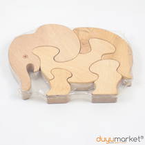 Ahşap Puzzle - Fil