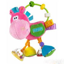 Silindi - Playgro Pembe Zebra Aktivite Oyuncağı