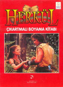 Herkül Çıkartmalı Boyama Kitabı