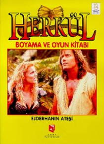 Ejderhanın Ateşi - Herkül Boyama Ve Oyun Kitabı