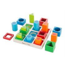 Melissa & Doug Ahşap Şekiller - Sırala Yerleştir