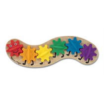 Melissa & Doug Ahşap Tırtıl - Dişli Çevirmece