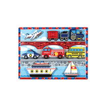 Melissa & Doug Ahşap Tombul Yapboz - Araçlar