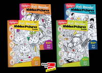 Highlights Hidden Pictures Gizli Resimler 4'lü Set