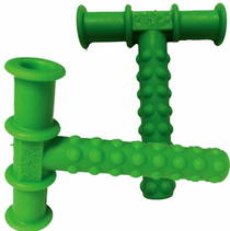 Duyumarket Orijinal Chewy Tubes - Knobby Green Çiğneme Tüpü