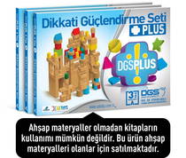 Adeda Dikkati Güçlendirme Seti Plus 3 Yaş - Kitap