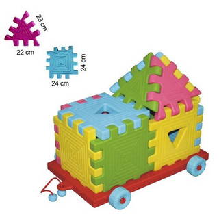 Arabalı Puzzle 12 Parça Lp 5011