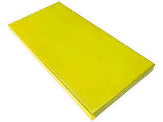 Jimnastik Minderi Sarı 120x60x10 Cm