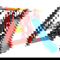 Sevimli Teddy Kaydıraklı Salıncak Set A – St 9060 A