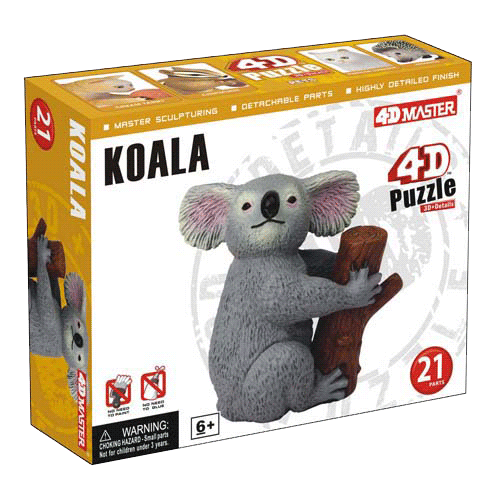 4d Puzzle Koala