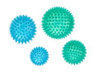 Dikenli Duyu Topu Çap 9 Cm Yeşil