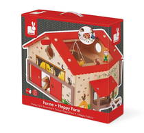 Janod Happy Farm - Ahşap Mutlu Çiftlik (19 Parça)