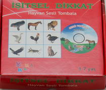 İşitsel Dikkat (Sesli Tombala Hayvan Sesleri)