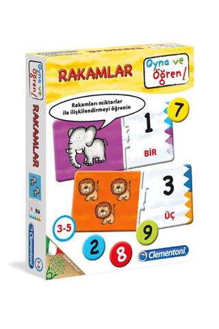 Clementoni Oyna Ve Öğren 64238 - Rakamlar