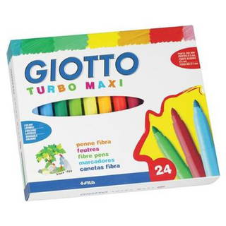 Giotto Turbo Maxi Keçeli Kalem 24 Adet