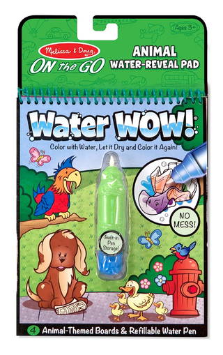 Water Wow - Su İle Boyama Kitabı - Hayvanlar