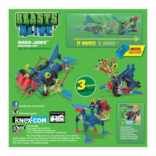K'nex Robo Jaws Yapım Seti (Motorlu) Beasts Alive 34406 Fiyatı