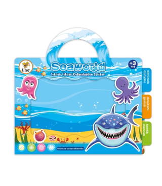 Lino Tekrar Tekrar Kullanılabilen Sticker - Seaworld