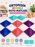 Ortohalı Ortopedik Renkli Duyu Matları- 2 Modüllü Oh021
