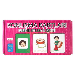 Yuka Konuşma Kartları (Nesne Eylem İlişkisi)