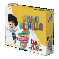 Renkli Nesneler Renk Öğretim Kartları