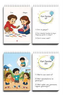 Dka Yayınları Zihin Kuramı Kart Kitap Seti – 3 Kitap / 123 Etkinlik